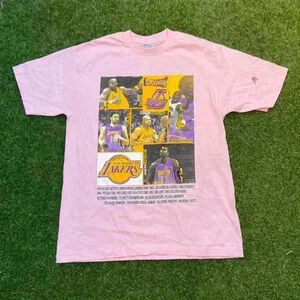 VTG ‘08 Los Angeles Lakers Playoffs Pink Tee